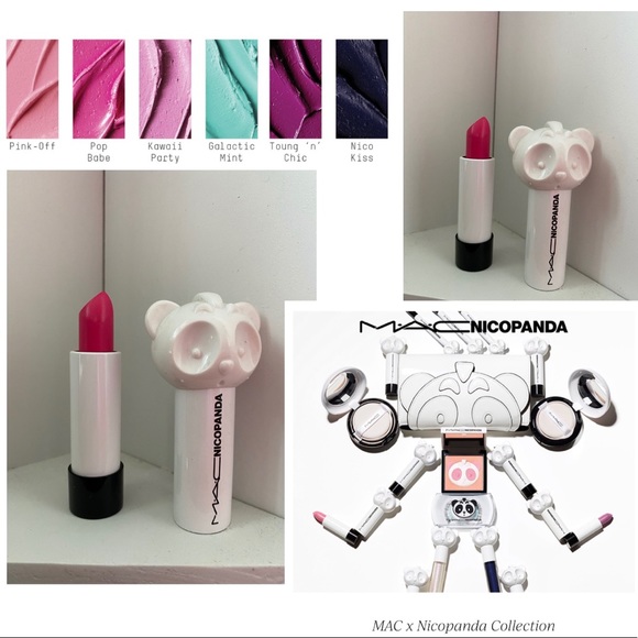 Mac Nicopanda Lipstick 💄 Pop Babe - Picture 2 of 6